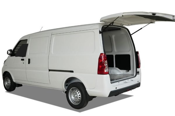 Left Rear with Cargo door Open